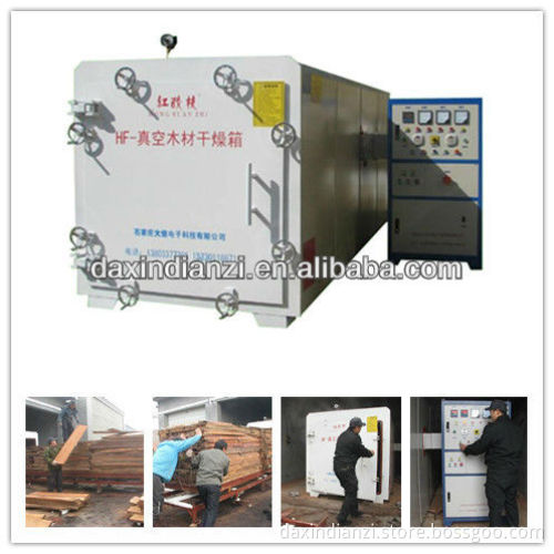 Kiln drying wood machine for different sizes of wood